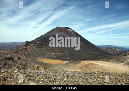Mount Tongariro, Nordinsel, Neuseeland Stockfoto