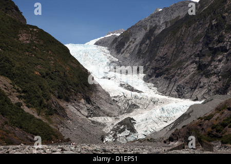 Franz Josef Gletscher, Südinsel, Neuseeland Stockfoto