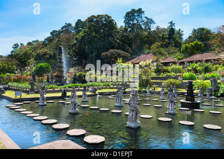 Königliche Wasserpalast und Pools Tirthagangga, Insel Bali, Indonesien Stockfoto