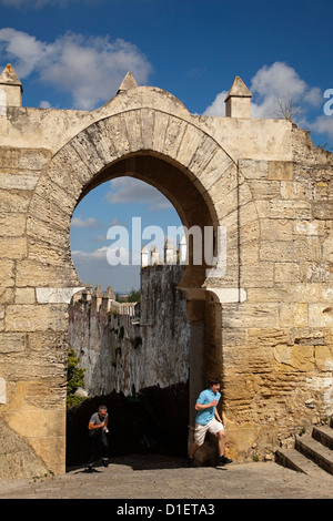 Puerta Árabe Arco De La Pastora weißen Dorf Medina Sidonia Cadiz Andalusien Spanien Stockfoto