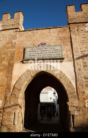 Puerta de Jerez Tarifa Cadiz Andalusien Spanien Stockfoto