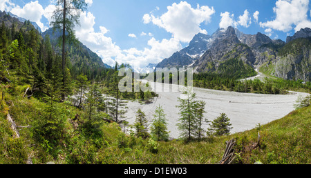 Wimbach Tal, Berchtesgadener Alpen, Ramsau, Deutschland Stockfoto