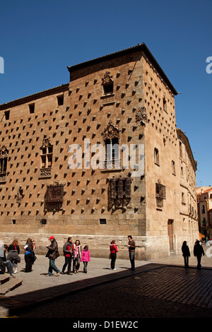 Casa de Las Conchas Salamanca Castilla Leon Spain Stockfoto