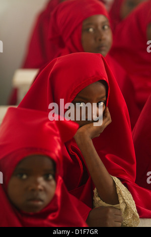 Islamische Schule für Mädchen in Mogadischu Somalia Stockfoto