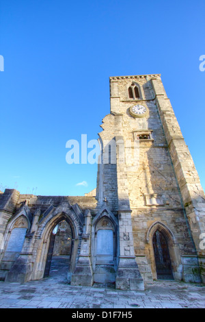 Ruinen der Kirche der Heiligen Rood in Southampton Hautpstraße Southampton Hampshire England Stockfoto