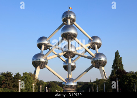 Das Atomium in Brüssel, Belgien Stockfoto