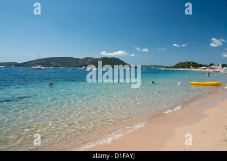 Palombaggia Strand in der Nähe von Porto-Vecchio, Korsika, Frankreich, Mittelmeer, Europa Stockfoto