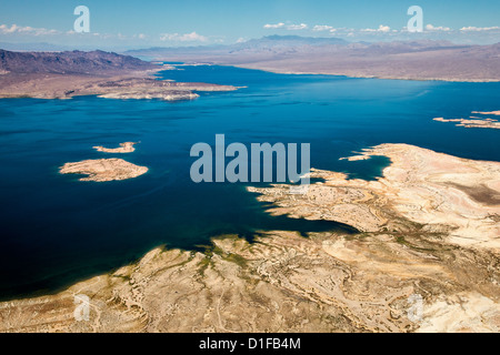 Luftaufnahme des Lake Mead Stockfoto