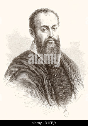 Giorgio Vasari, 1511 –1574. Italienische Künstler, Schriftsteller, Historiker und Architekt. Stockfoto