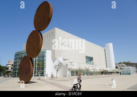 Renovierten Habima Gebäude des Nationaltheaters, Tel Aviv, Israel, Nahost Stockfoto