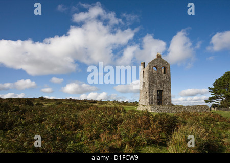 Houseman das Maschinenhaus, Schergen, Bodmin Moor, Cornwall, England, Vereinigtes Königreich, Europa Stockfoto