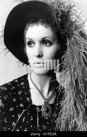 JULIE DRISCOLL UK-Pop-Sängerin im Mai 1968 Stockfoto