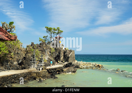 Pura Batu Bolong Tempel südlich von Senggigi Lombok, Indonesien, Südostasien, Asien Stockfoto