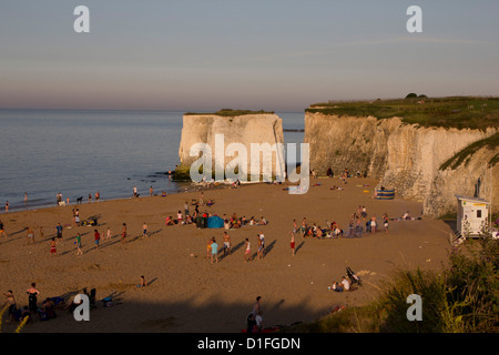 Botany Bay als Sonnenuntergang Ansätze Stockfoto