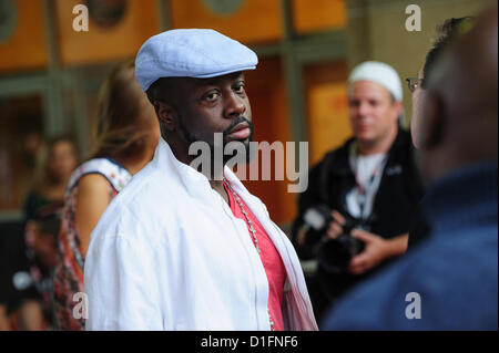 Hatian-kanadische Musiker und Aktivist Wyclef Jean besucht die Ryerson University Theatre während 2012 Toronto International Film Festival (TIFF) Stockfoto