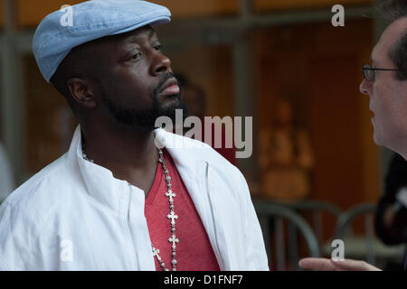 Hatian-kanadische Musiker und Aktivist Wyclef Jean besucht die Ryerson University Theatre während 2012 Toronto International Film Festival (TIFF) Stockfoto