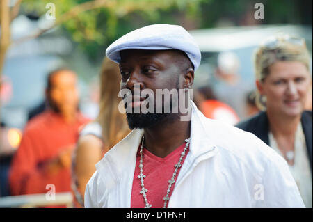 Hatian-kanadische Musiker und Aktivist Wyclef Jean besucht die Ryerson University Theatre während 2012 Toronto International Film Festival (TIFF) Stockfoto