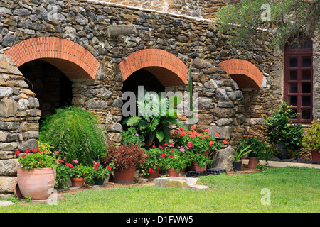 Mission Espada, San Antonio, Texas, Vereinigte Staaten von Amerika, Nordamerika Stockfoto