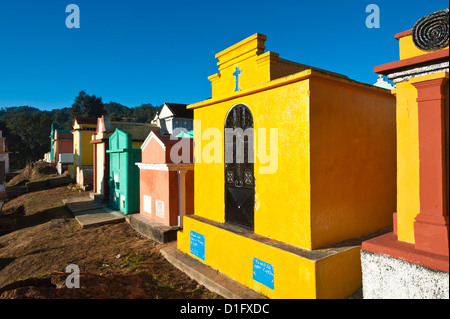 Friedhof in Chichicastenango, Guatemala, Mittelamerika Stockfoto