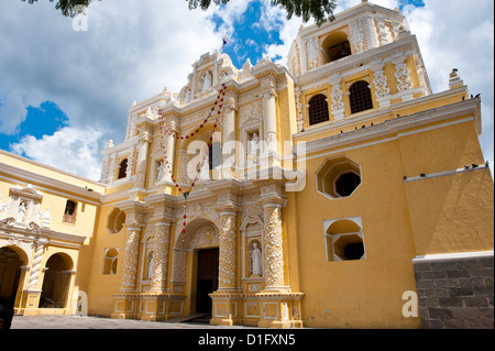 Nuestra Señora De La Merced Kathedrale, Antigua, UNESCO World Heritage Site, Guatemala, Mittelamerika Stockfoto