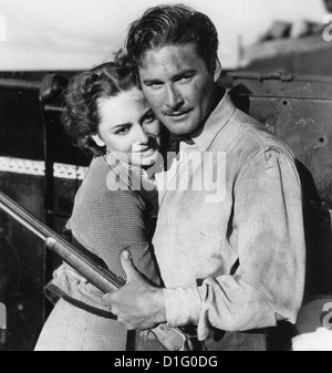 DODGE CITY 1939 Warner Bros Film mit Greer Garson und Errol Flynn Stockfoto