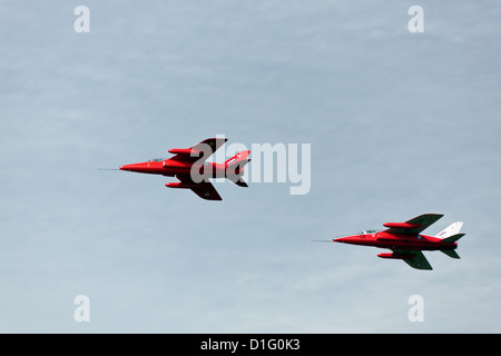 Folland Gnats bei Shoreham Airshow Stockfoto