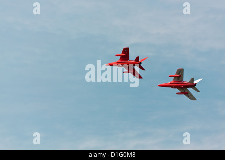 Folland Gnats bei Shoreham Airshow Stockfoto