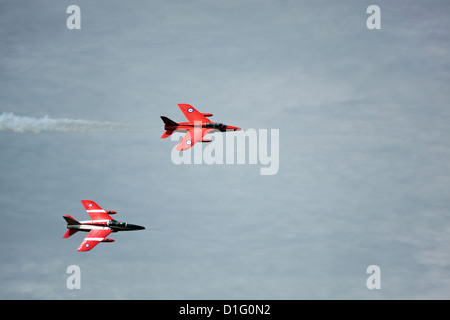 Folland Gnats bei Shoreham Airshow Stockfoto