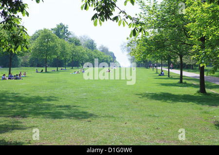 Kensington Gardens, London, England, Vereinigtes Königreich, Europa Stockfoto