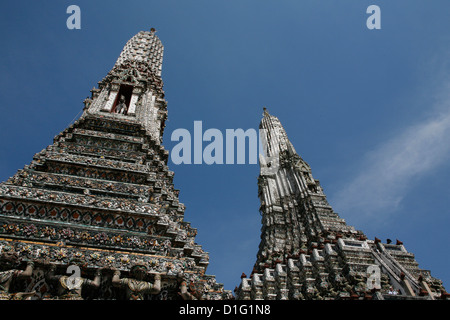 Wat Arun (Tempel der Morgenröte), Bangkok, Thailand, Südostasien, Asien Stockfoto