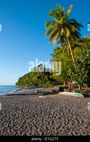 Strand auf Savo Island, Salomonen, Pazifik Stockfoto