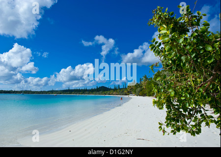 White Sand Beach, Bay de Kanumera, Ile des Pins, Neukaledonien, Melanesien, Südsee, Pazifik Stockfoto