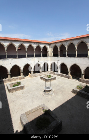 Waschen (Claustro da Lavagem), Kloster Convento de Cristo, UNESCO-Weltkulturerbe, Tomar, Ribatejo, Portugal, Europa Stockfoto