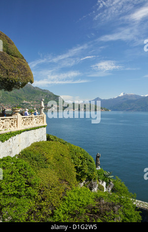 Gärten von Villa del Balbianello auf Punta di Lavedo in Frühlingssonne, Lenno, Comer See, italienische Seen, Italien, Europa Stockfoto