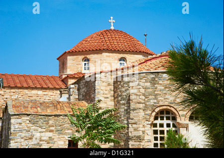 Panagia Ekatontapiliani, eine byzantinische Kirche, Hora (Chora) Parikia, Paros, Cyclades, griechische Inseln, Griechenland, Europa Stockfoto
