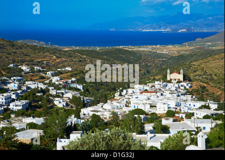 Traditionelle Dorf Lefkes, Paros, Cyclades, Aegean, griechische Inseln, Griechenland, Europa Stockfoto