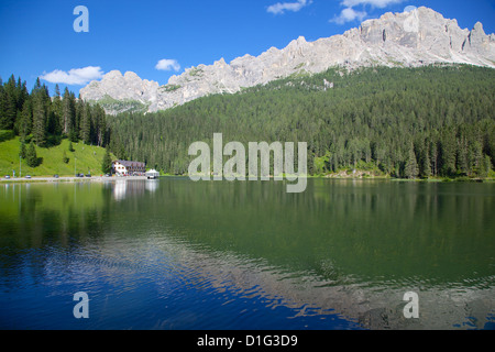 Lago di Misurina, Provinz Belluno, Region Venetien, Dolomiten, Italien, Europa Stockfoto