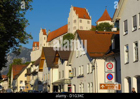 Füssen, Allgäu, Romantische Strasse, Romantic Road, Bayern, Deutschland, Europa Stockfoto