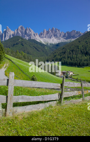 Val di Funes, Provinz Bozen, Trentino-Alto Adige/Südtirol, Dolomiten, Italien, Europa Stockfoto