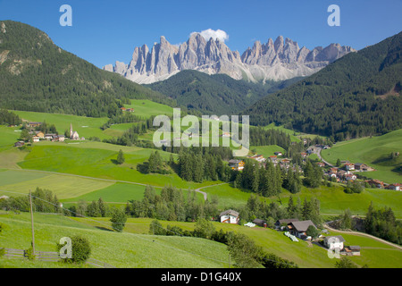 Val di Funes, Provinz Bozen, Trentino-Alto Adige/Südtirol, Dolomiten, Italien, Europa Stockfoto