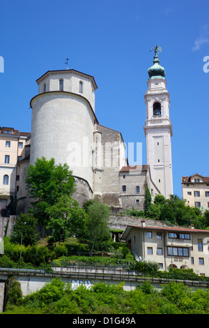 Dom von San Martino und Juvarra Bell tower, Belluno, Provinz Belluno, Region Venetien, Italien, Europa Stockfoto