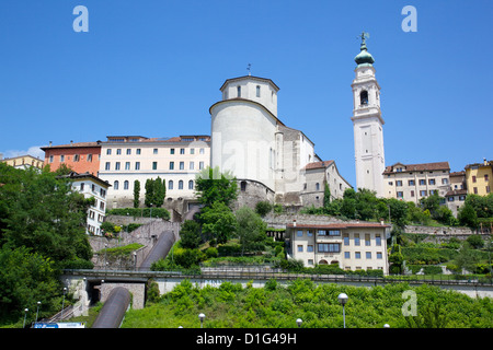 Dom von San Martino und Juvarra Bell tower, Belluno, Provinz Belluno, Region Venetien, Italien, Europa Stockfoto