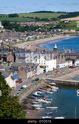 Stonehaven Hafen von Stonehaven, Blick auf den Hafen, Aberdeenshire, Schottland, Vereinigtes Königreich, Europa Stockfoto