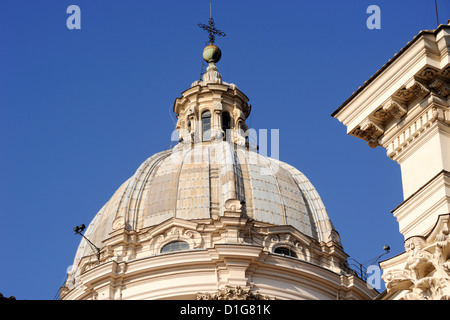 Italien, Rom, Kirche Santi Ambrogio e Carlo al Corso Stockfoto