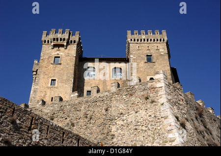 Italien, Latium, Collalto Sabino, Schloss, Castello Soderini Stockfoto