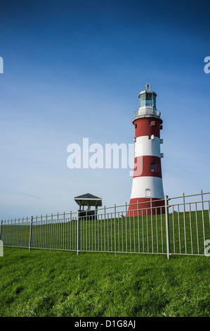 Smeatons Tower, The Hoe, Plymouth, Devon, Großbritannien Stockfoto