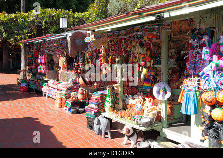 Olvera Street Market in Los Angeles, Kalifornien, USA. Stockfoto