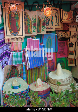 Olvera Street Market in Los Angeles, Kalifornien, USA. Stockfoto