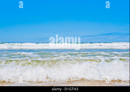 Tropisches Paradies von siebzig fünf Mile Beach, Fraser Island, UNESCO-Weltkulturerbe, Queensland, Australien, Pazifik Stockfoto