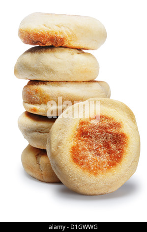 Englische Muffins - John Gollop Stockfoto